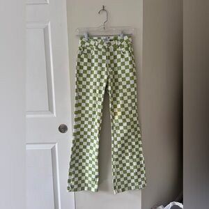 PRINCESS POLLY CHECKERED JEANS